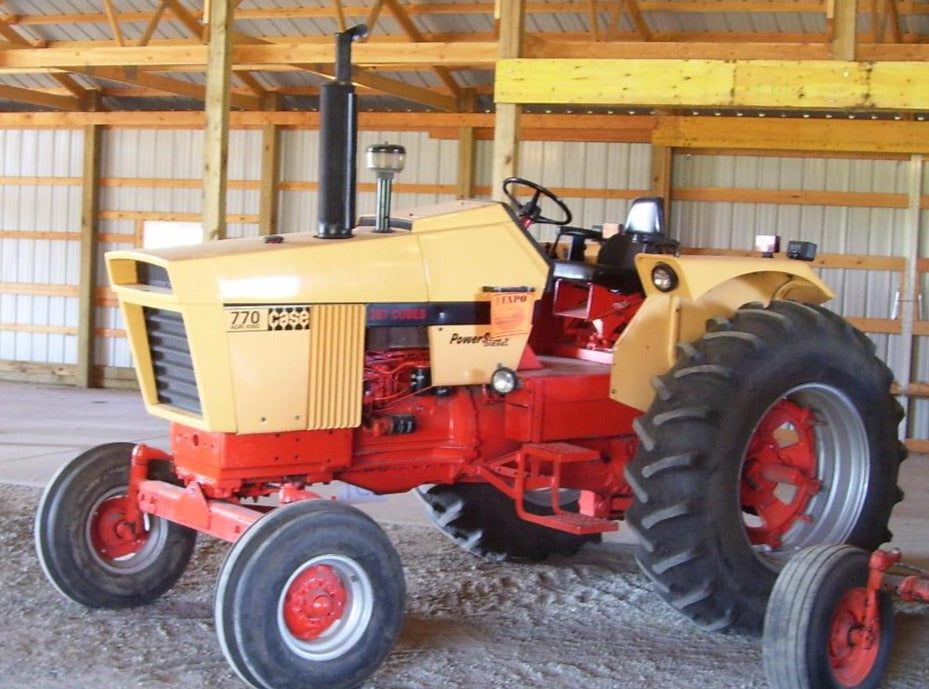 Case IH 770 780 Tractor Offizielles Bedienungsanleitung
