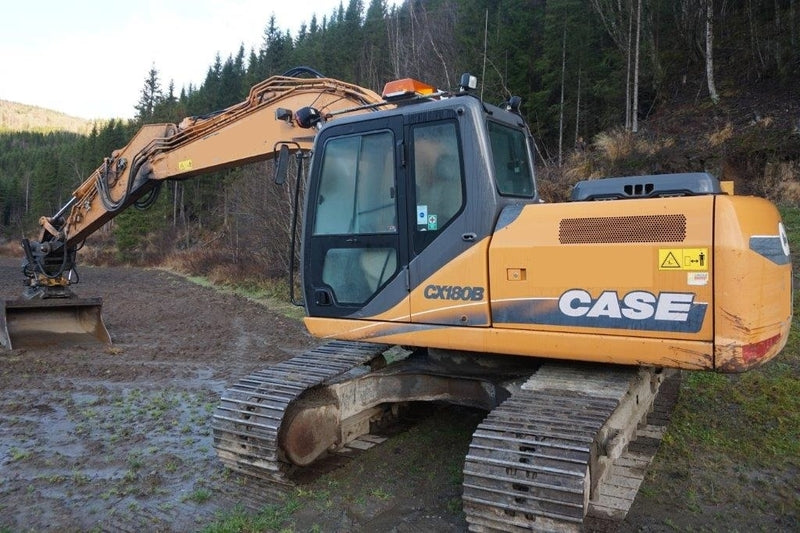 دليل إصلاح خدمة ورشة العمل الرسمية لـ Case CX160B CX180B Crawler Excavator