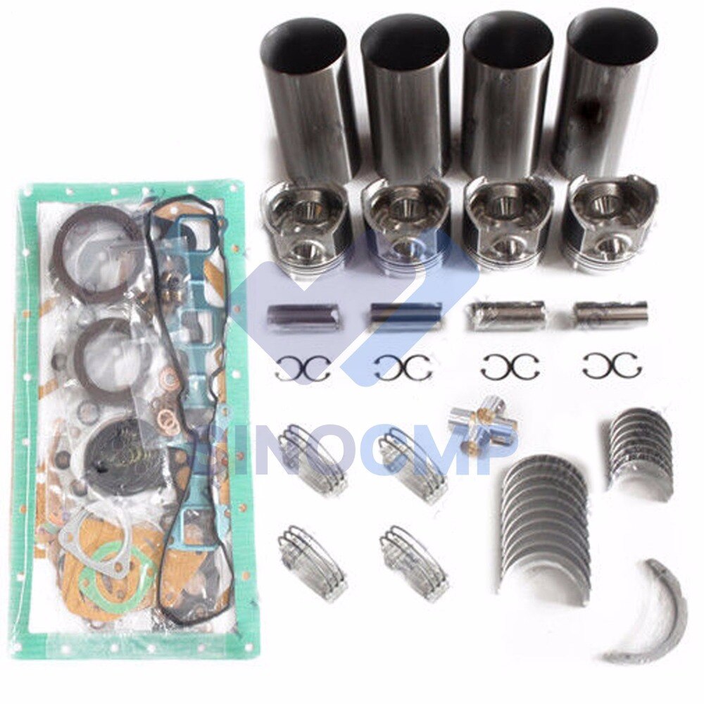 Kit de reconstruction de la revêtement de moteur 4HJ1 pour le moteur de chariot de camion de chariot élévateur Isuzu, des pièces OEM Isuzu