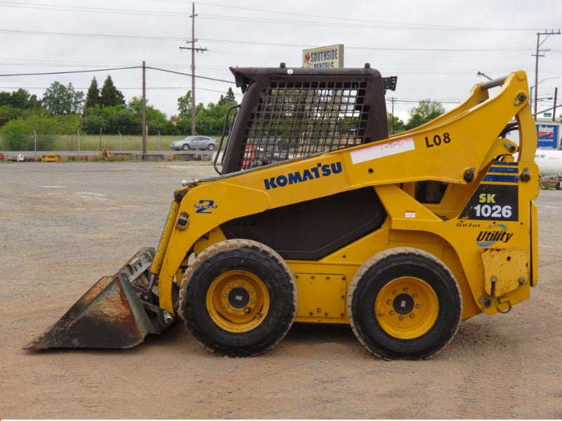 Komatsu SK1026-5N Skid Steer Loader Official OEM Workshop Service Repair Manual