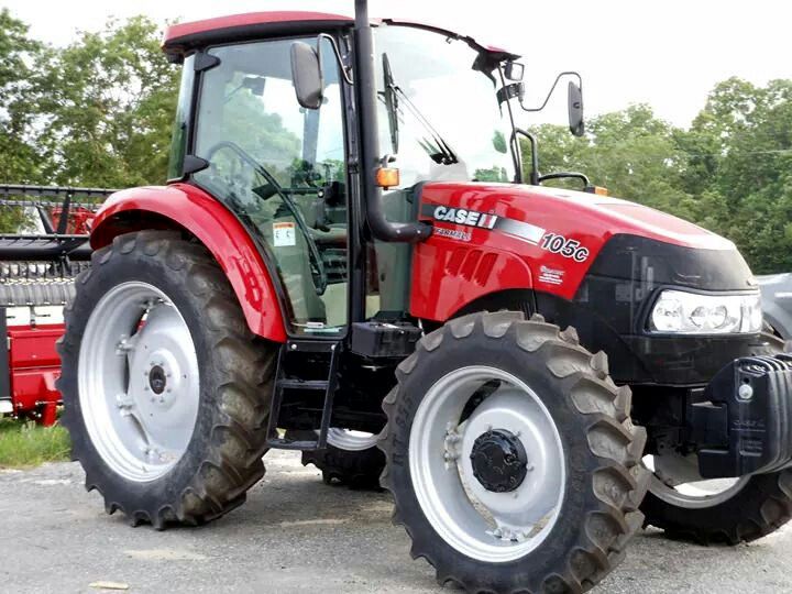 CASE IH FARMALL 85C 95C 105C 115C مع جرارات نقل مكوكية ميكانيكية أو الطاقة الرسمية