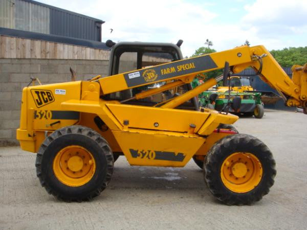 JCB 520-55 526 526S 526-55 Telescopische Handler Workshop Service Reparatiehandleiding