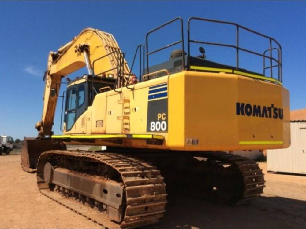 KOMATSU PC800-7 PC800SE-7 EXCAVATTAGE HYDRAULIQUE MANUEL D'INSTALLATION DU TERRAIN OFFICIELLE