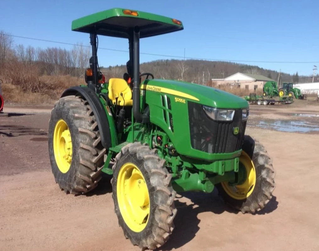 John Deere 5055E 5065E 5075E Traktor Offizielles Bedienungsanleitung des Traktors