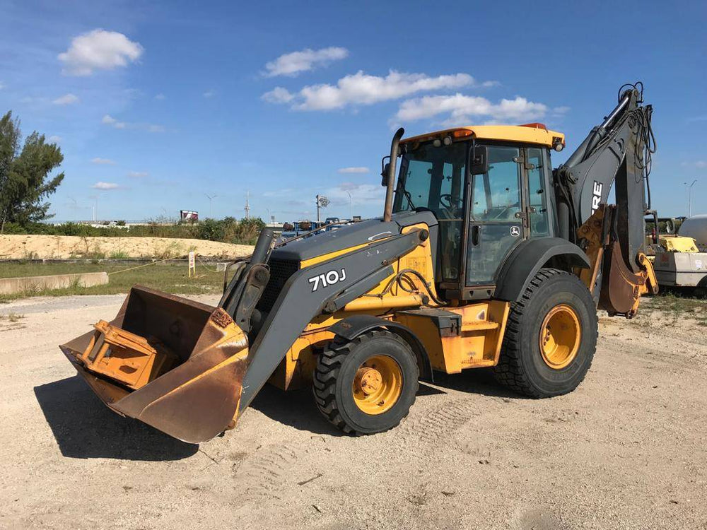 John Deere 710J Backhoe Loader Official Operation and Tests Technical Manual TM10133