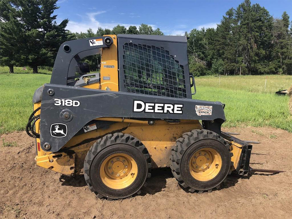 John Deere 318d 319d 320d & 323d Skid Steer Steer Loader Atelier officiel Réparation Manuel technique (Contrôles manuels)