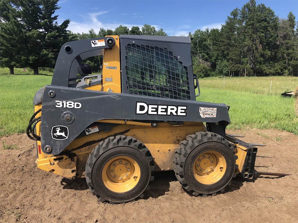 John Deere 318D 319D 320D & 323D Skid Steer Loader Officiële Workshop Service Reparatie Technische handleiding (handmatige bedieningselementen)