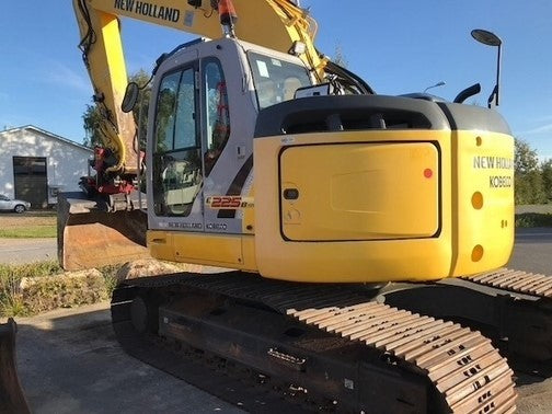 New Holland E225BSR Excavator officiel Service de réparation Manuel technique