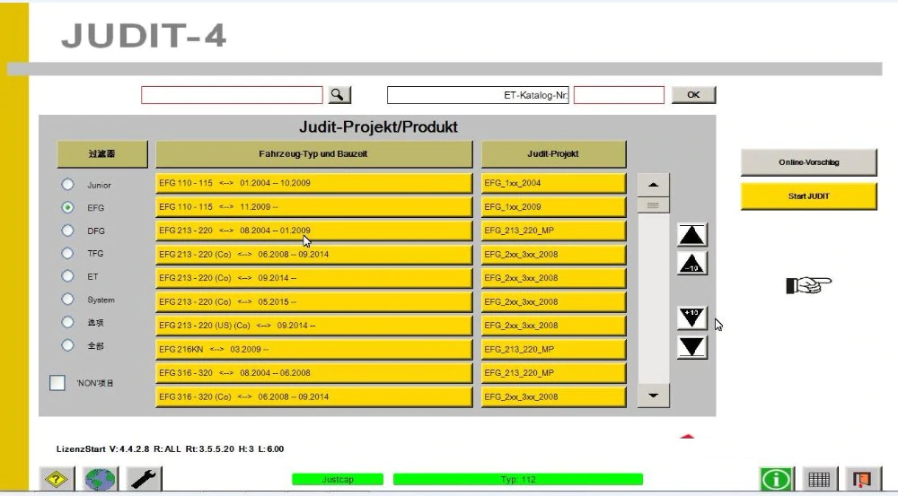 
                  
                    JUDIT 4 Nieuwe Diagnostic Kit Jungheinrich Judit 4.36 Met Box Incado en Cables Latest 2020 Kit
                  
                