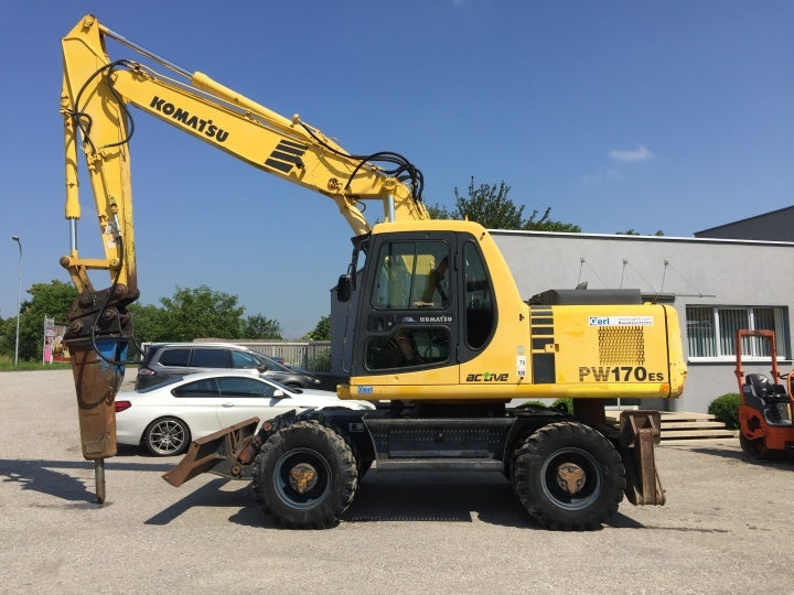 KOMATSU PW170ES-6K MANUAL DE REPARACIÓN DE SERVICIOS OFICIALES DE TALLER OFICIAL