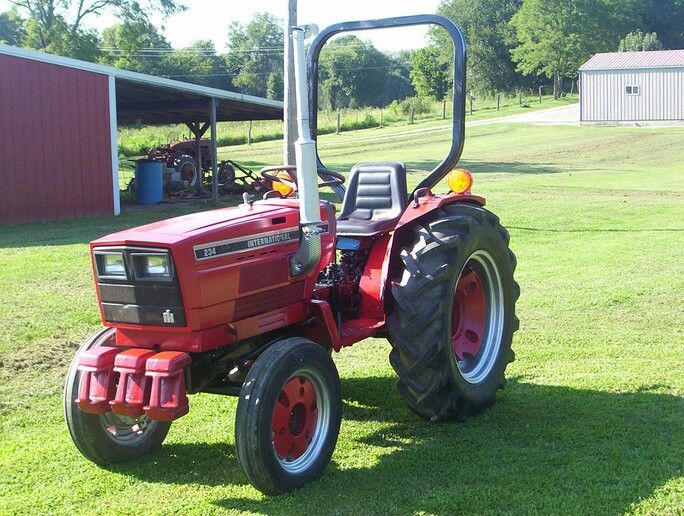 Cas IH 234 244 254 tracteur manuel officiel de l'atelier