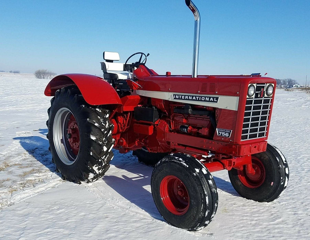 Case IH 756 Tractor Officiële operatorhandleiding