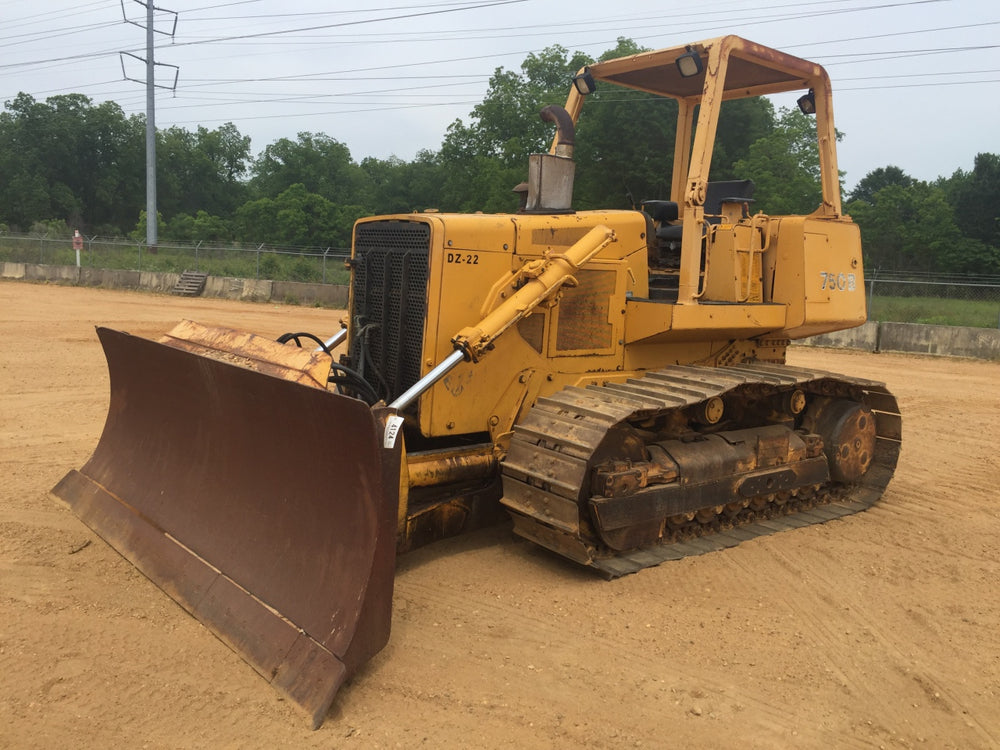 John Deere 750B 850B الزحافات Dozer الرسمية العملية واختبار دليل