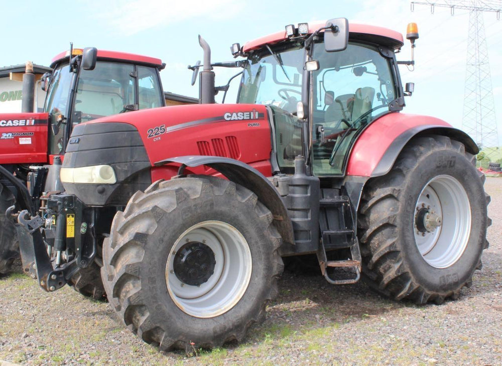 Case IH Puma 205 Puma 225 tractores with cabine 18x6 transmission 4wd Official Workshop manual