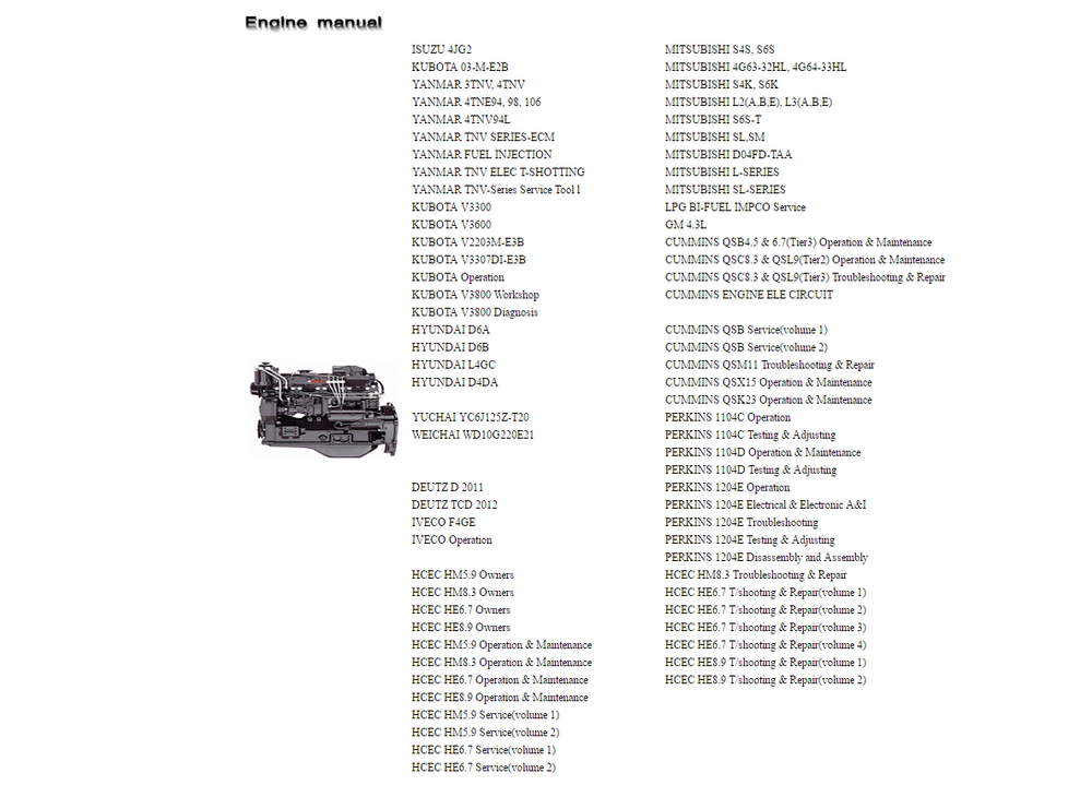 
                  
                    هيونداي سيريس 2014 كتيبات خدمة - جميع نماذج معدات البناء والمسلسلات حتى عام 2015 - برامج تاجر
                  
                