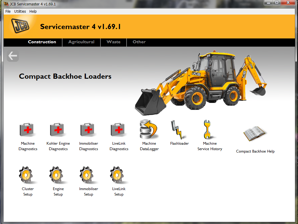 JCB Servicemaster 4 - V1.69.2 Software Diagnostic -2018 أحدث إصدار! مرخص لأكثر من 1 كمبيوتر شخصي!