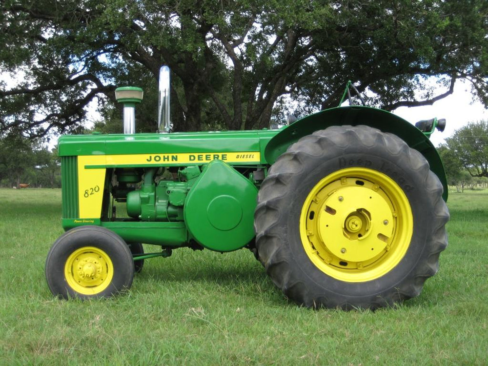 Manuel officiel de l'atelier sur les tracteurs et moteurs diesel de la série John Deere 820