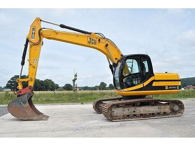 JCB JS160 JS180 JS190 Auto tier III Excavator Workshop Service Manual