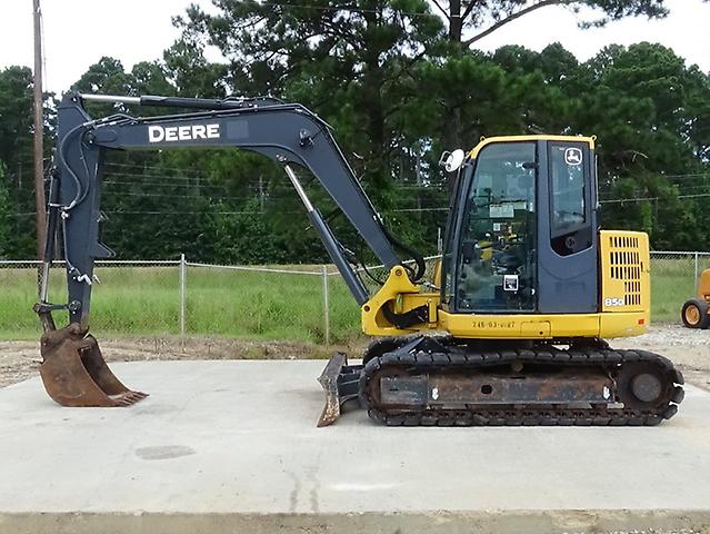 John Deere 85D Bagger Offizielles Bedienungsanleitung