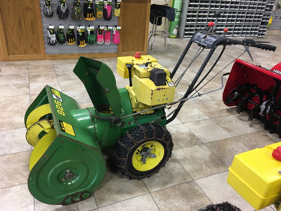 Manuel d'exploitation officiel des souffleuses à neige John Deere 826 et 1032