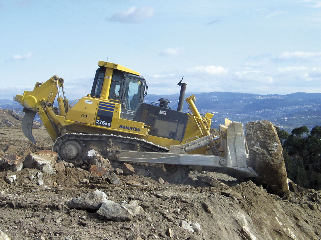 Komatsu D275AX-5 Bulldozer Assemblée officiel Champ Manuel d'instructions