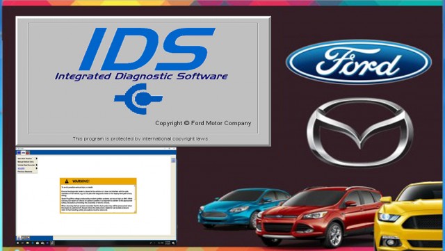 De Kenmerkende Software 111.01 - 2018 versie van Ford IDS met online & Offline programmering NATIVE installeert ! Online installatie Service !