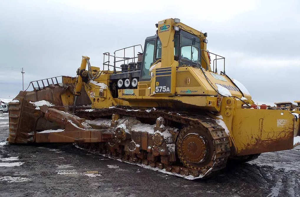 KOMATSU D575A-3 Super Dozer Manual de instrucciones de montaje de campo oficial