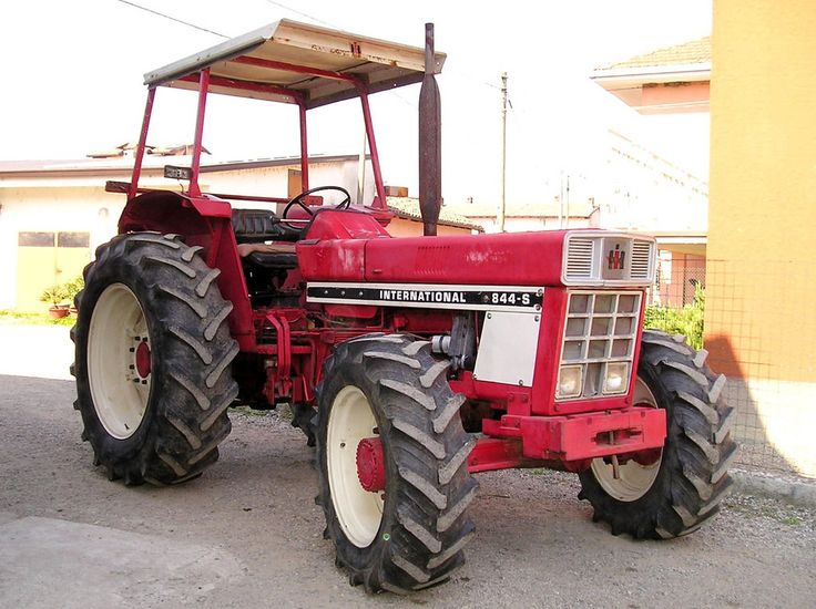 Case IH 644 744 844 & 844S Diesel Tractors Officiële operatorhandleiding