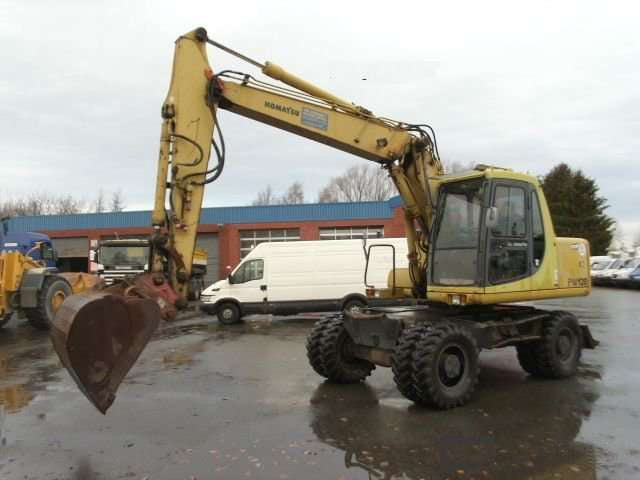 KOMATSU PW130-6K EXCAVATEUR PROFAVATEUR OFFICIELLE MANUEL DE RÉPARATION DE SERVICE