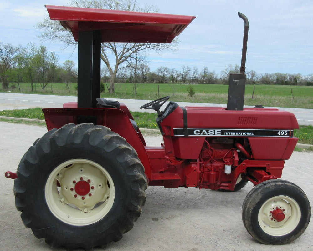 Case IH 395 495 TRACTOR Officiële operatorhandleiding