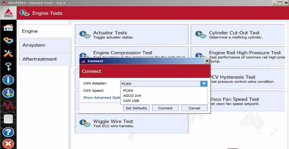 AGCO Wineem4s Service Tool 2.8.4 Software de diagnóstico - ¡Última versión 2022!