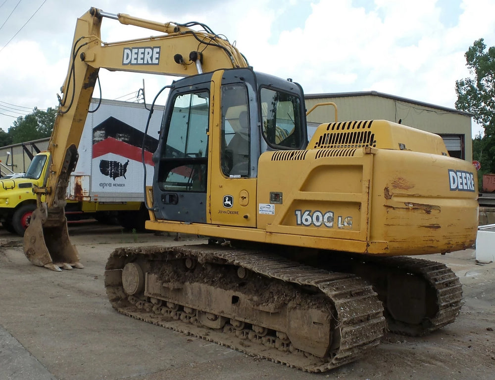 Manual oficial de piezas de excavadora John Deere 160c LC