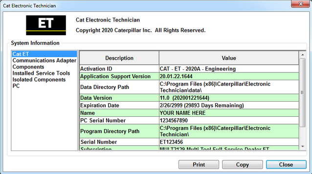 
                  
                    Software de diagnóstico y programación Conjunto de 2021 para Perkinss & Caterpilllar ¡Ambos con el generador de contraseñas.
                  
                