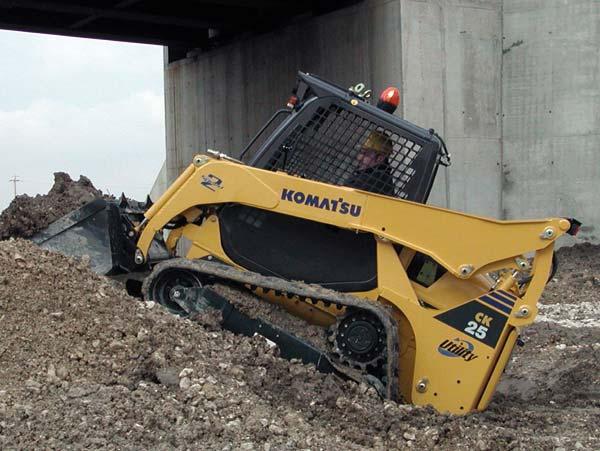 Komatsu CK25-1 Crawler Skid Stuur Laader Workshop Service Reparatie Manual