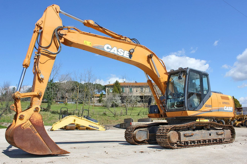 CASE CX210B CX230B CX240B TIER 3 Crawler Excavator Workshop Service Manual