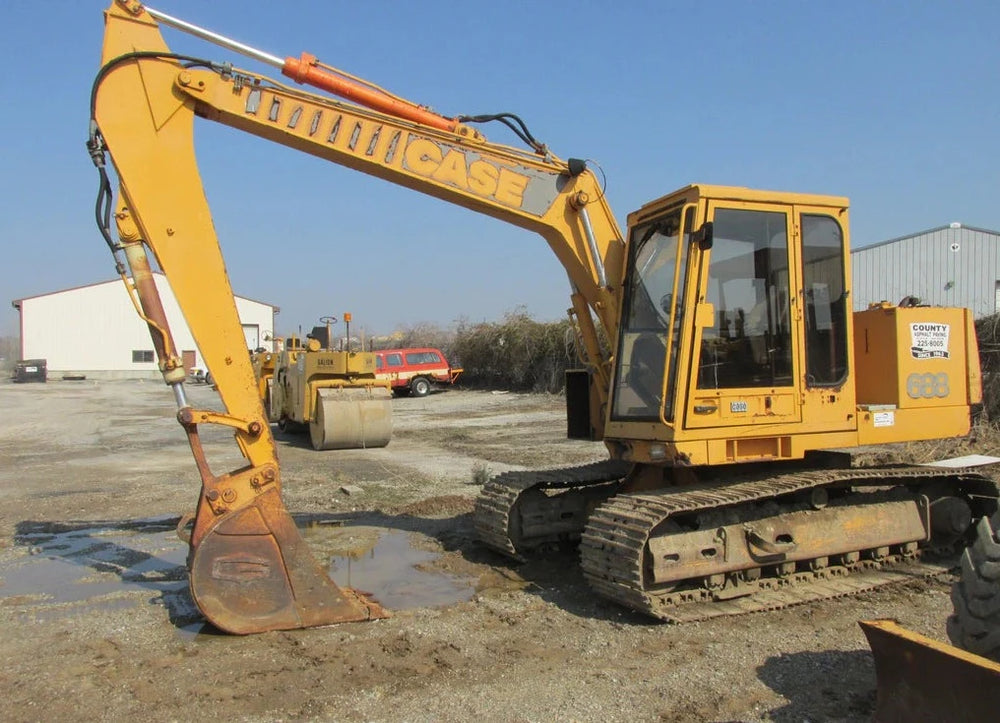 Affaire 688 Manuel de réparation des services d'atelier d'excavatrice de Crawler Excavator