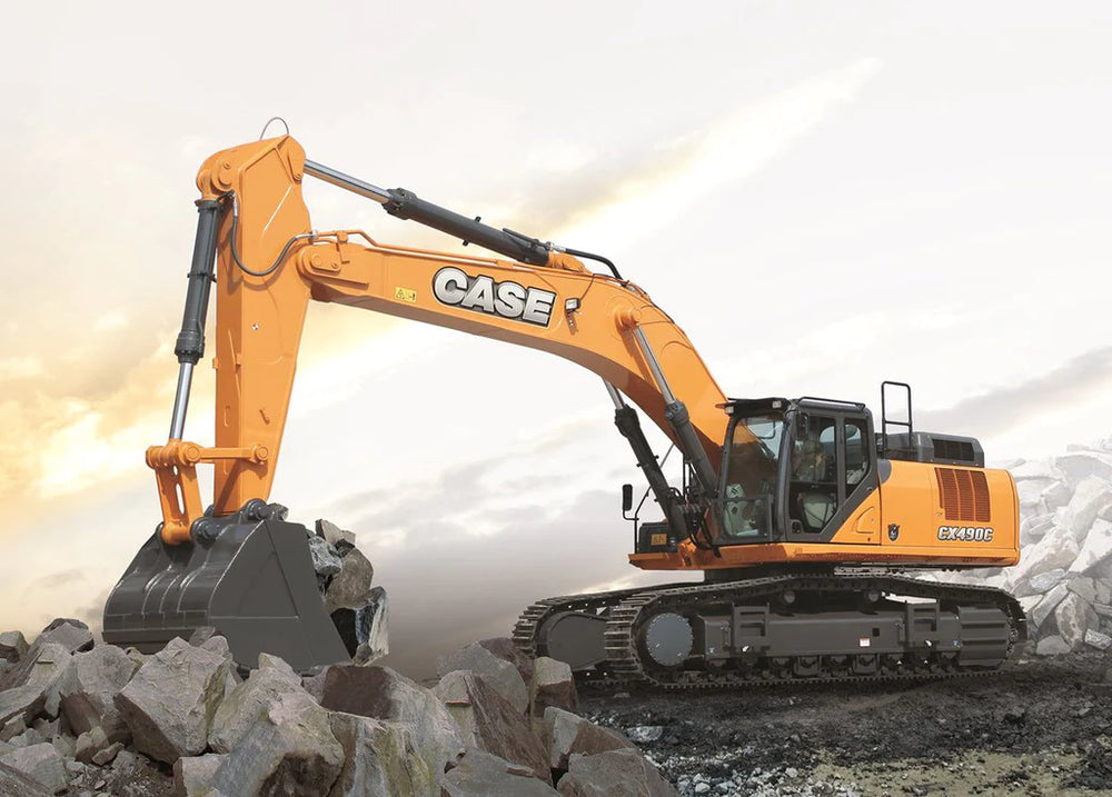 دليل إصلاح خدمة ورشة العمل الرسمية لـ Case CX490C CX500C Crawler Excavator