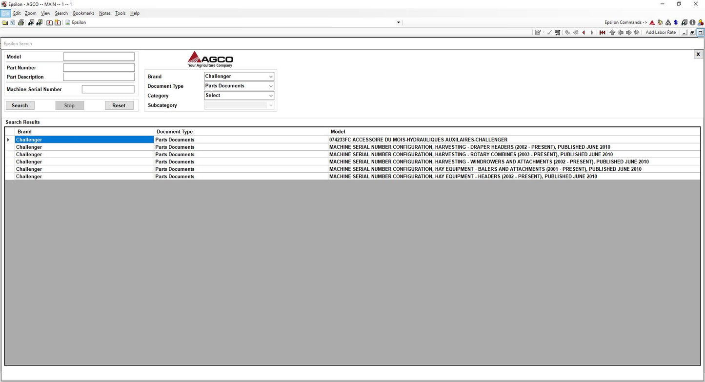 
                  
                    AGCO Agricultural EPC & Service Info ALL Database EU-UK Latest 2019-Online Installation Service
                  
                