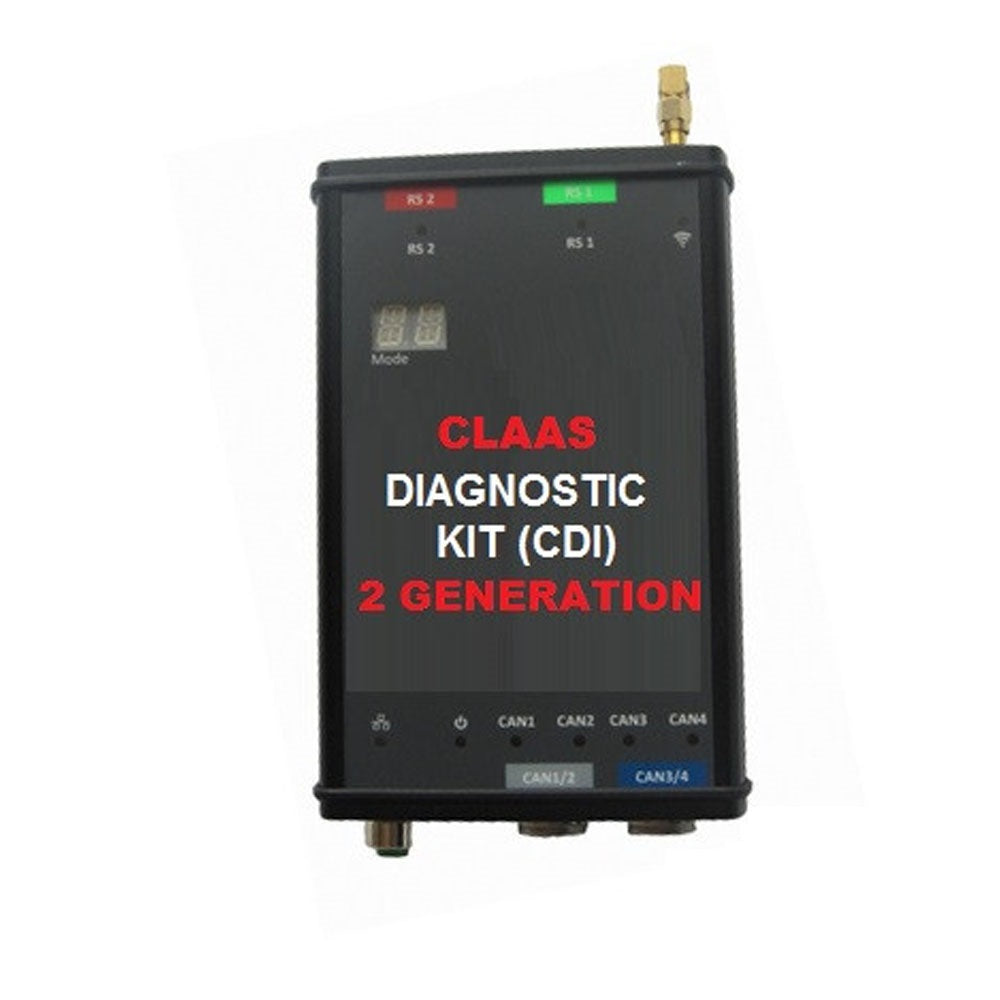 Echtes Claas Diagnostic Kit (CDI) - mit den neuesten CLAAS -CDs 7.5.1 [Update 2022] (CDI, (4 Can, Wi -Fi, 2. Generation))