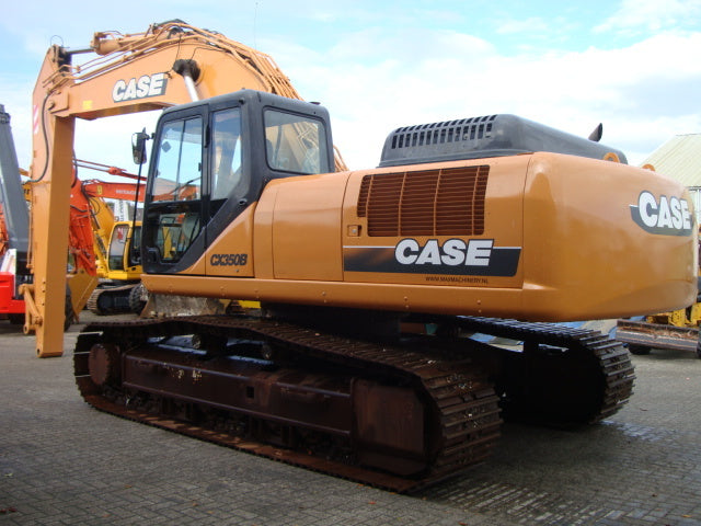 Case CX350B CX370B Crawler Excavator Official Workshop Service Repair Handleiding