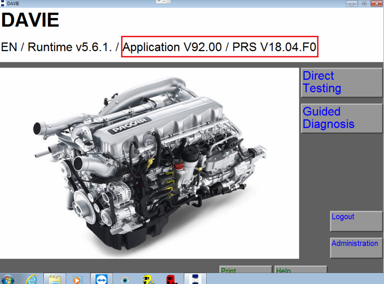 DAF \ Peterbilt \ Kenworth avec Euro 6 Paccar Engine AdBlue \ NOx Supprimer le service en ligne!