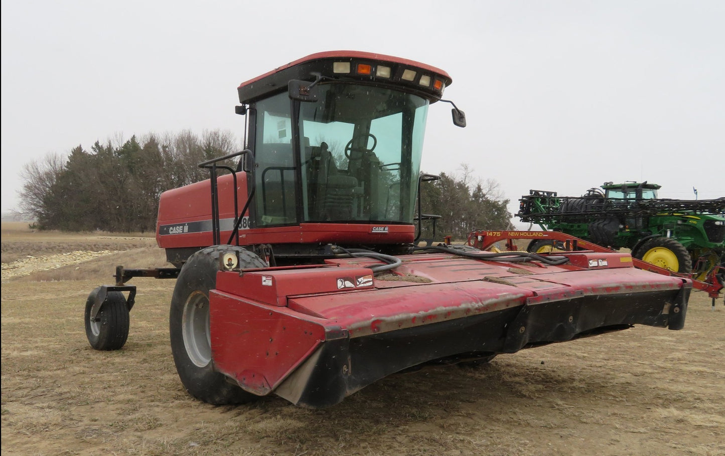 Case IH 8880HP جرارات WindRower دليل المشغل الرسمي