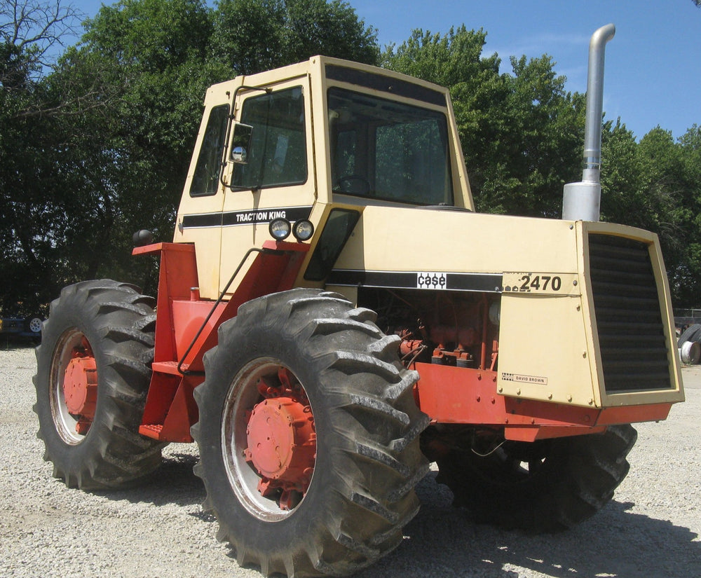 Case IH 2470 Tractor Offizielle Bedienungsanleitung