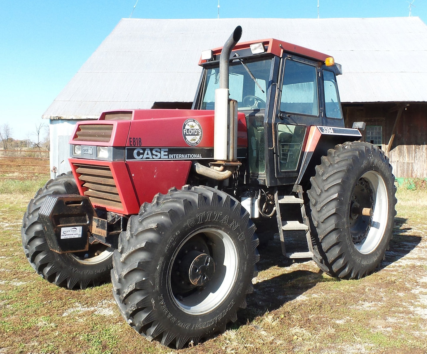 Fall IH 3394 Traktor Offizielles Bedienungsanleitung