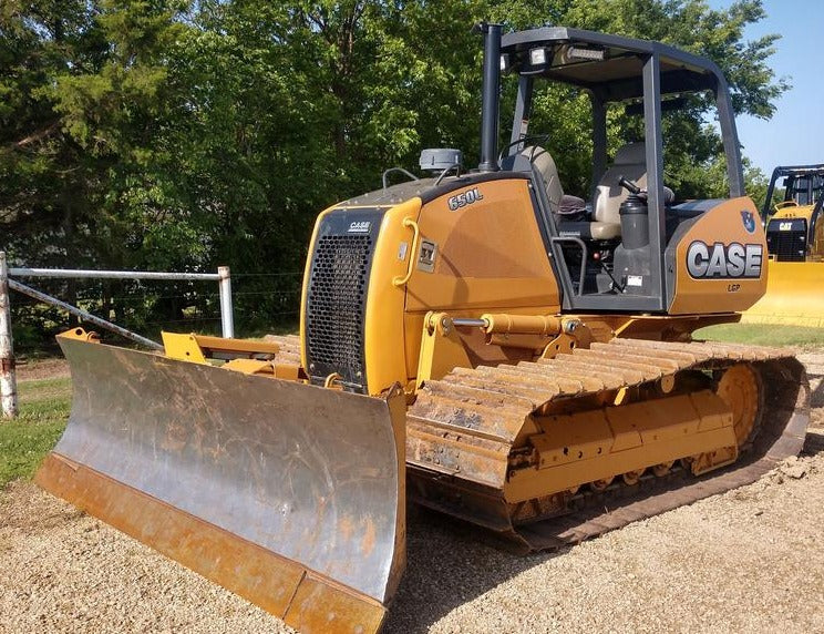 Caso 650L Tier 3 Crawler Dozer Manual de reparación del servicio de taller oficial