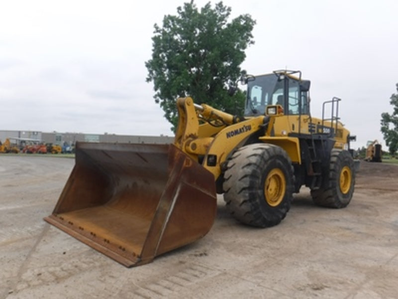 Komatsu WA500-6 Cargador de ruedas Manual técnico de reparación de servicios de taller