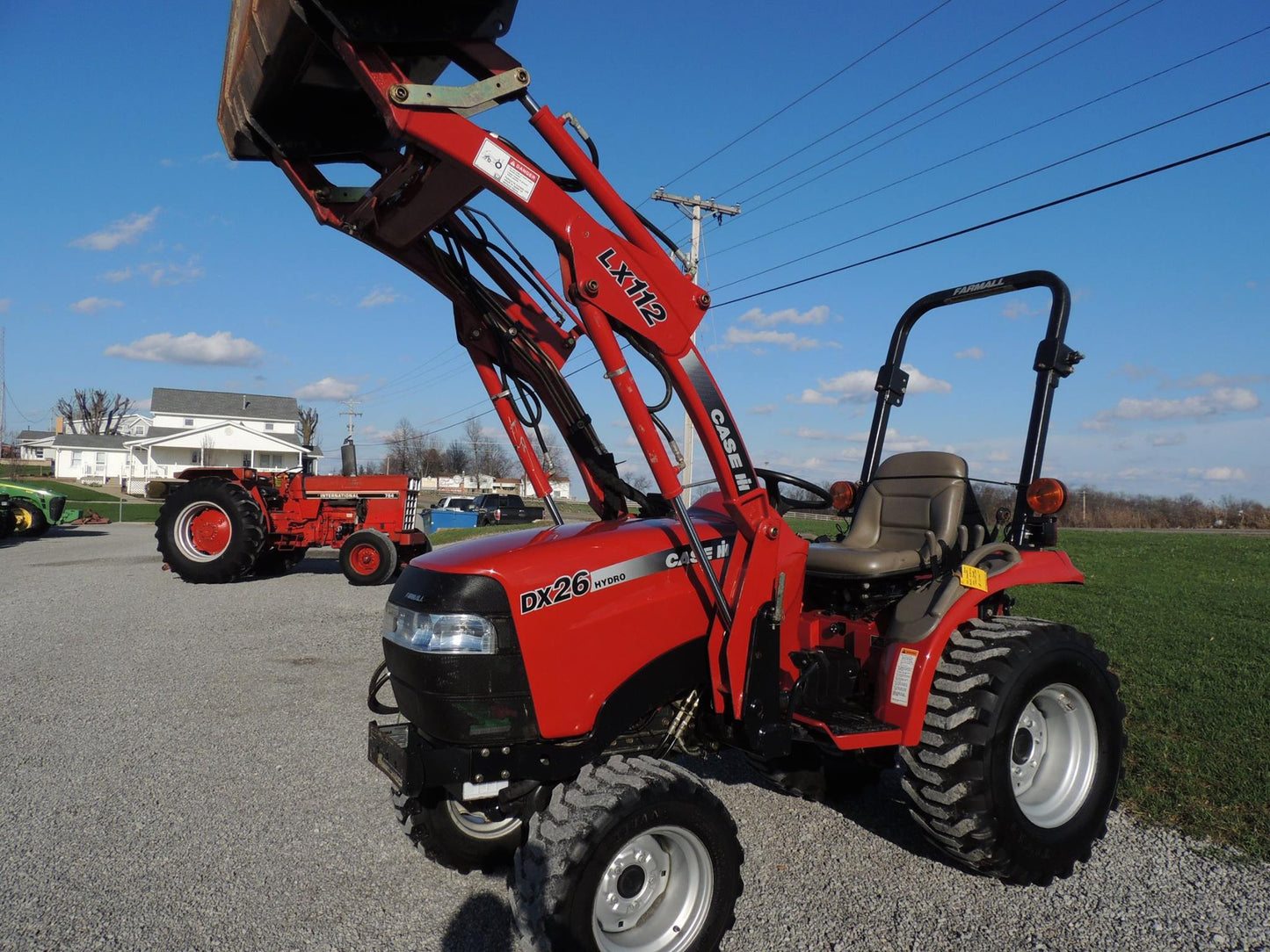 Caso IH DX23 DX26 TRACTORS MANUAL DE OPERADOR PN 87544696