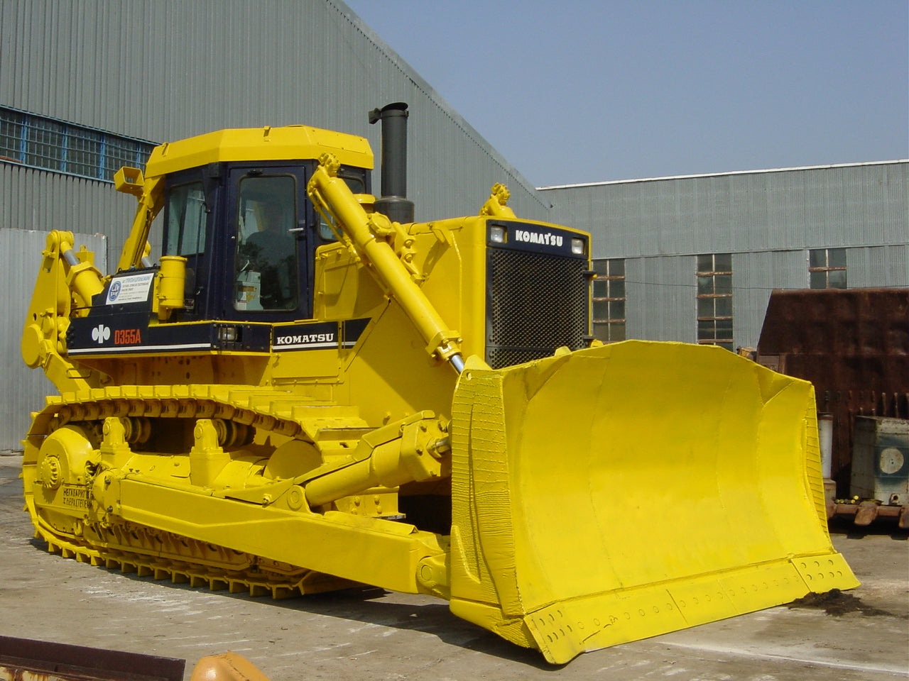 Komatsu D355A-5 Bulldozer Officiële Workshop Service Reparatie Technische handleiding