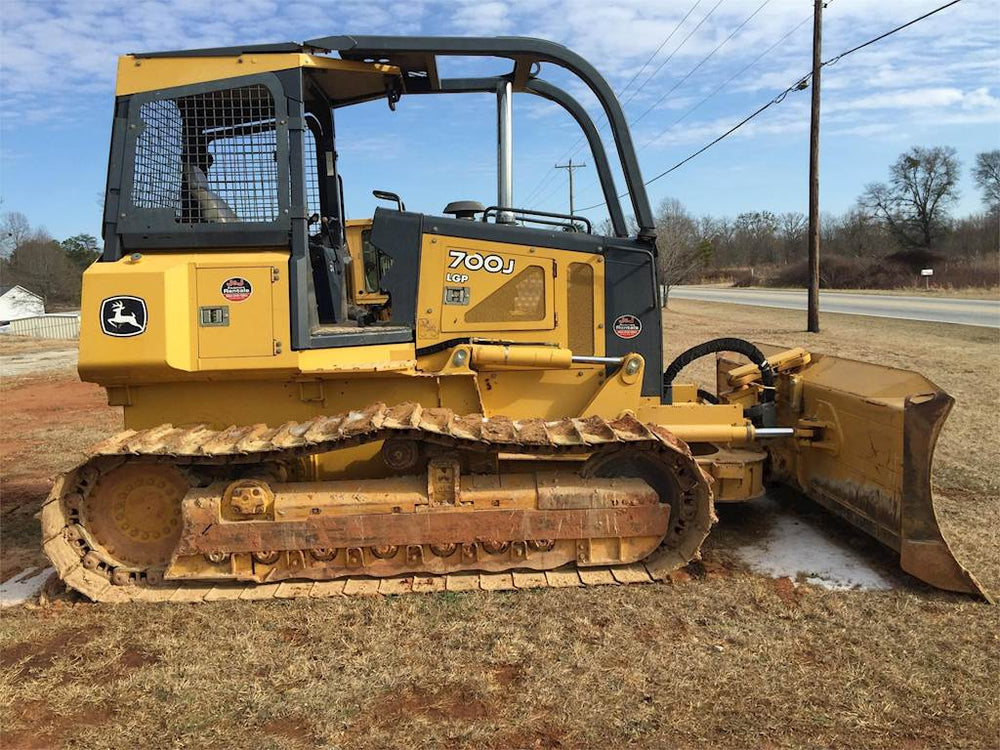 John Deere 700J Crawler Dozer Taller Oficial de Reparación de Servicio Manual Técnico