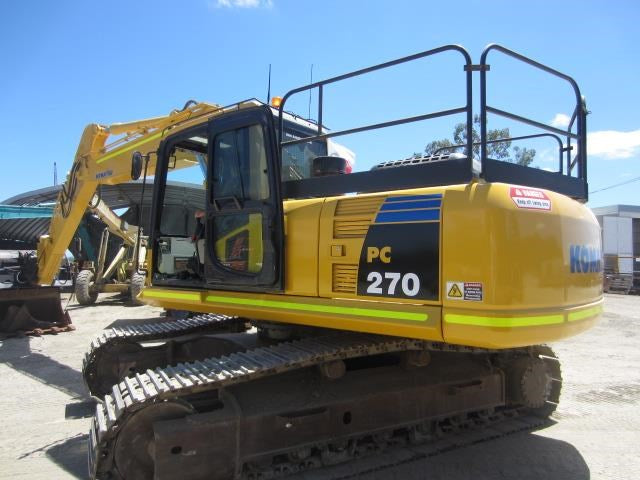 Komatsu PC270-8 PC270LC-8 Hydraulic Excavator Official Workshop Service Manual